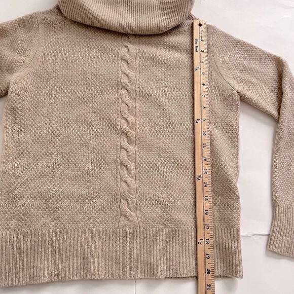MAX MARA NETTARE LUXE CASHMERE PULLOVER SWEATER NEUTRAL COWL NECK WOMEN SZ SMALL - Picture 11 of 16